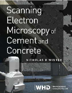 Image of cover of book: SEM of cement and concrete